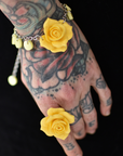 Rose-rannekoru-sormus setti