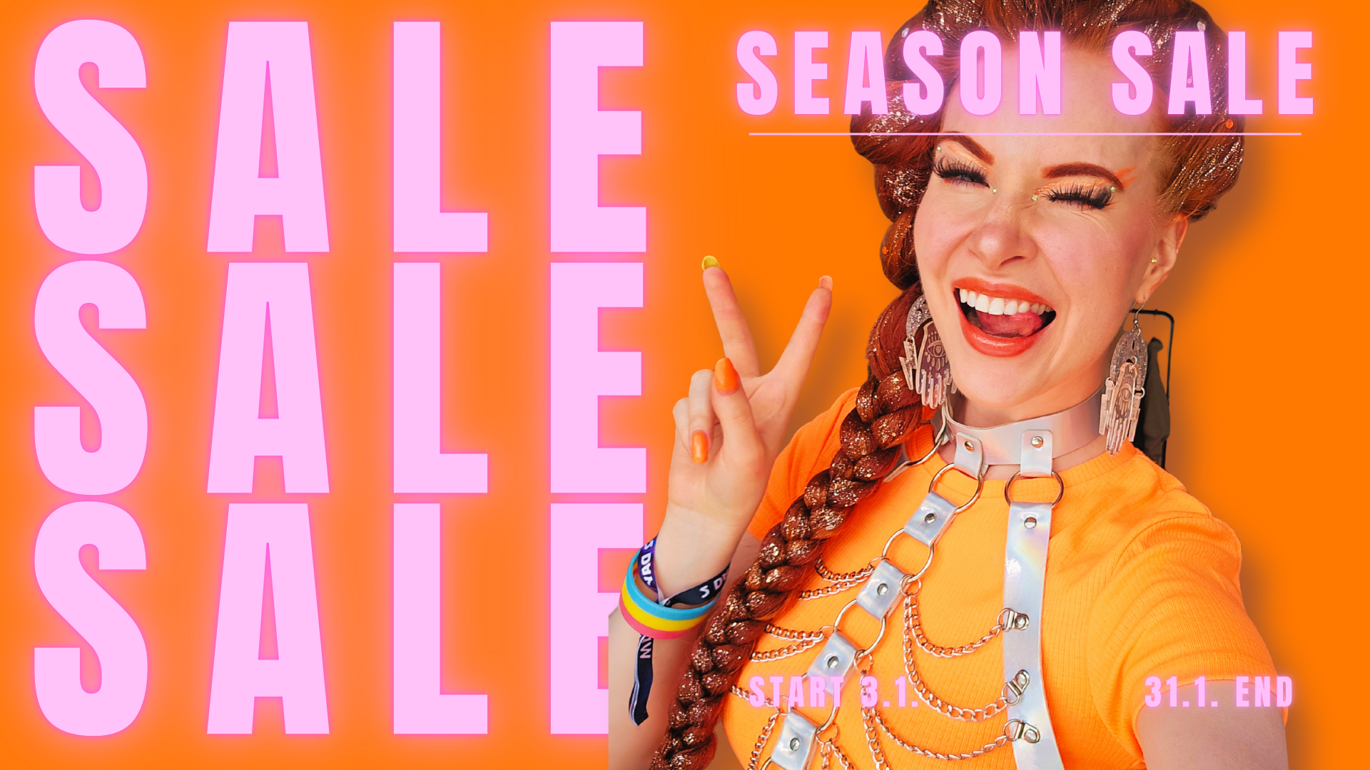 Season Sale - Korvakorut -20% 🖤