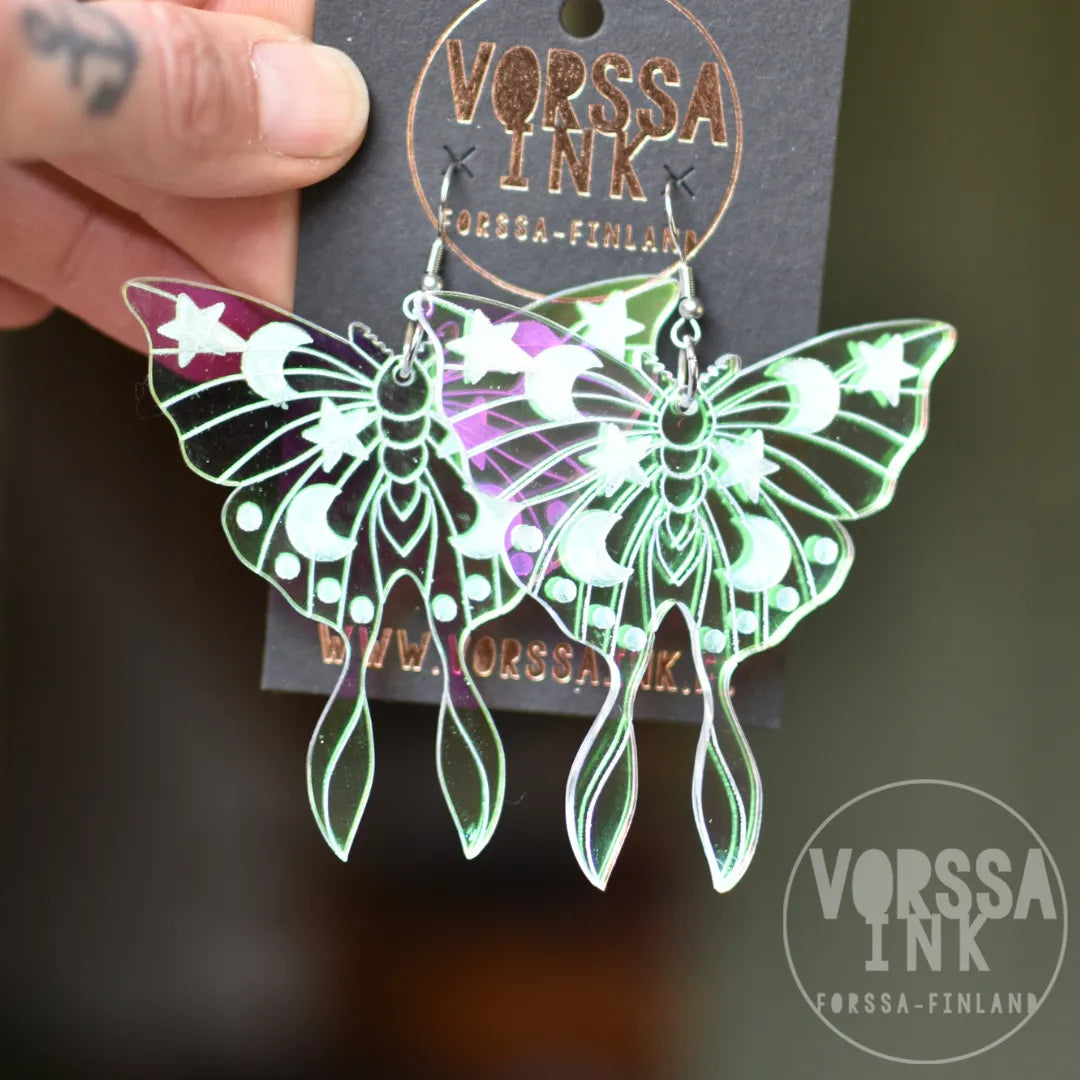 yökkönen korvakorut | Vorssa Ink