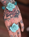 Rose-rannekoru-sormus setti