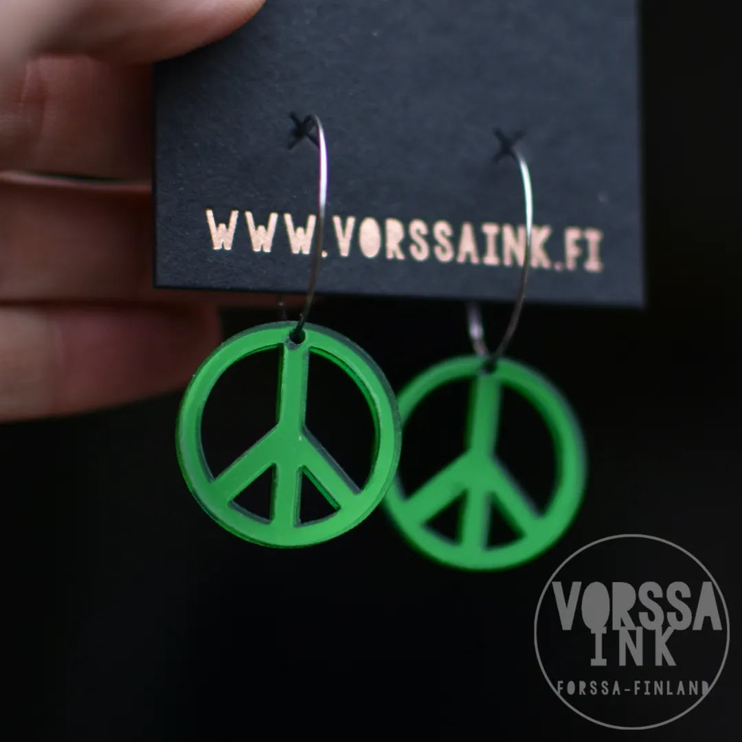 Peace korvikset | Vorssa Ink