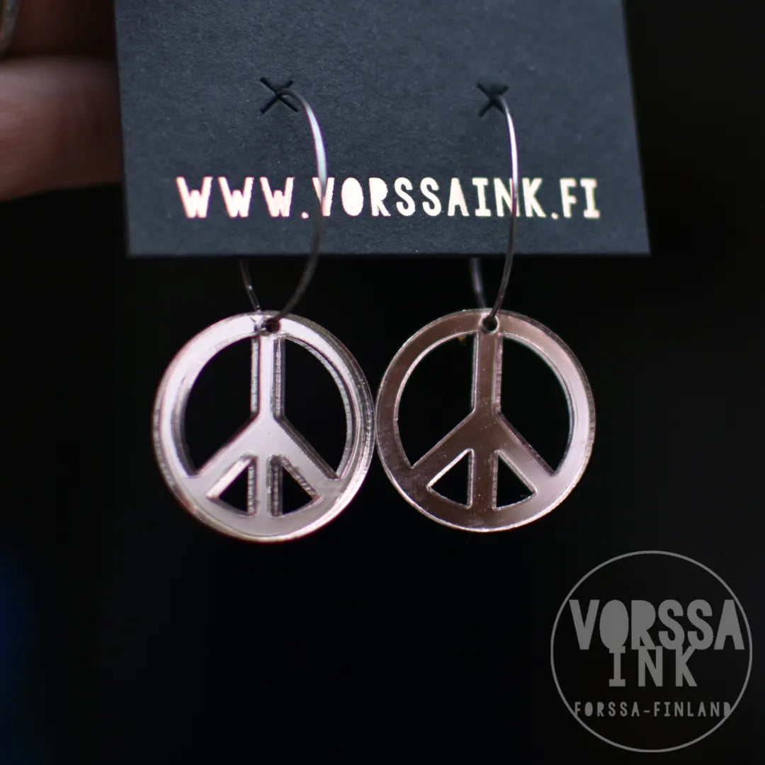 Peace korvikset | Vorssa Ink