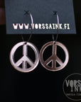 Peace korvikset | Vorssa Ink