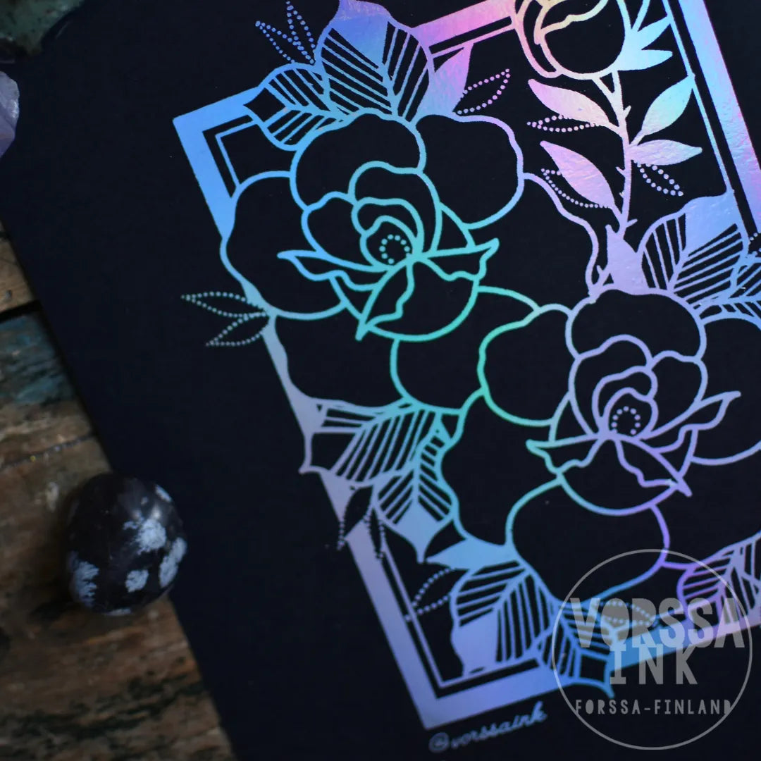 Ruusu printti | Vorssa Ink