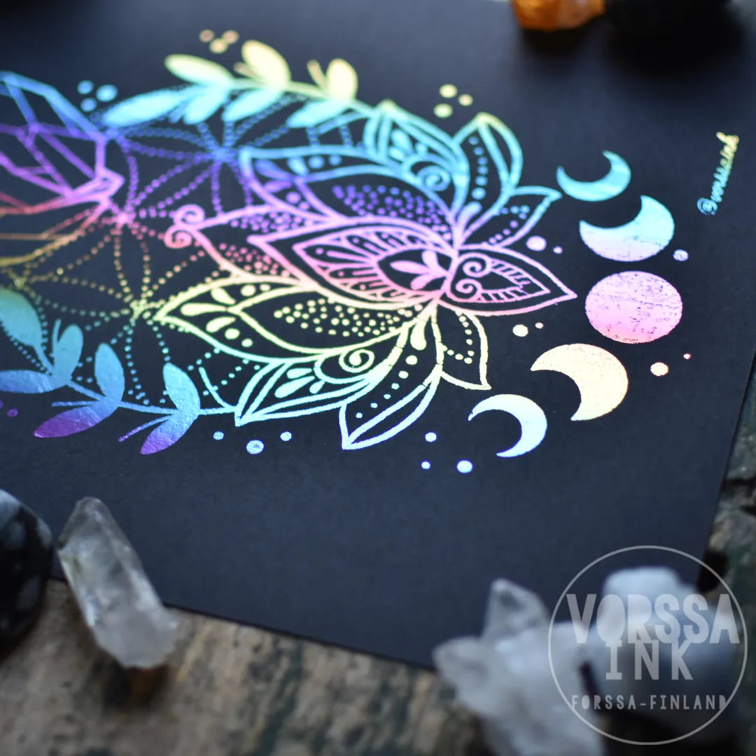 Lotus printti | Vorssa Ink