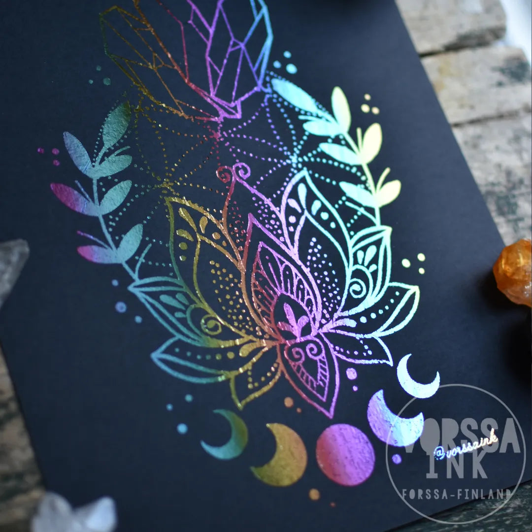 Lotus printti | Vorssa Ink